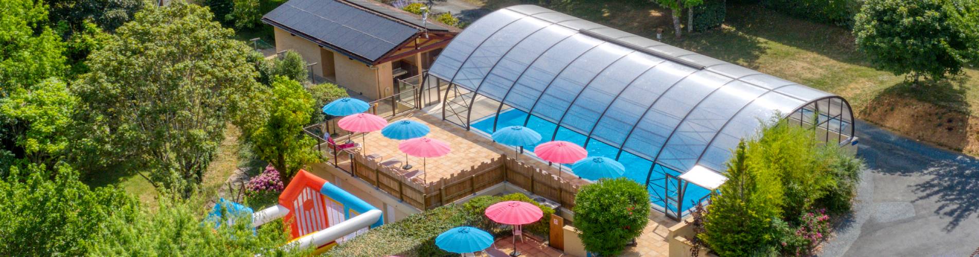 camping piscine couverte dordogne